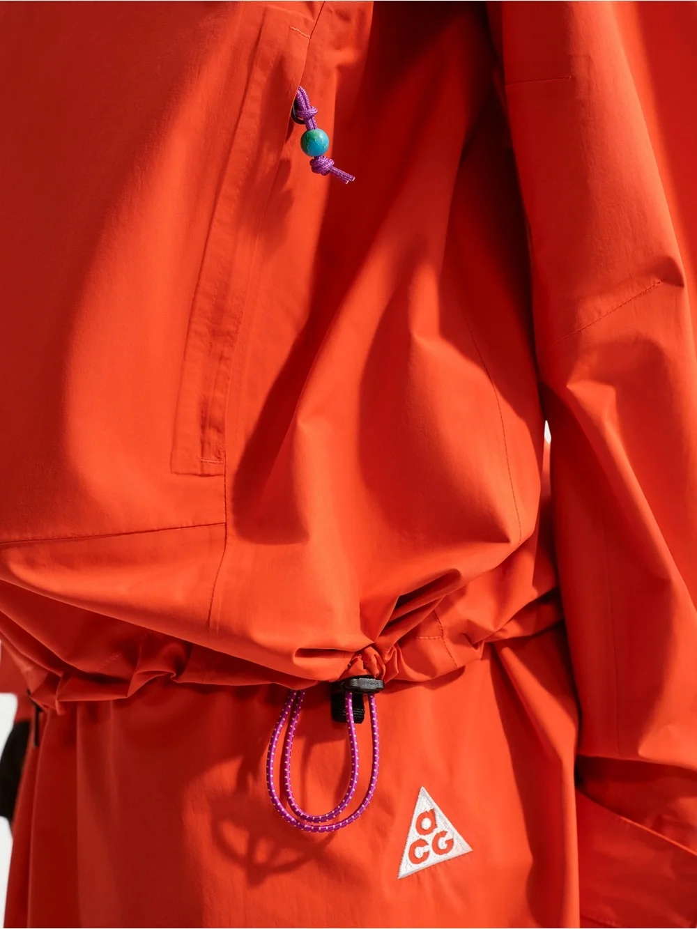 $180 Nike ACG Cascade Rains Storm-FIT Jacket Women’s XXLarge Orange NWT